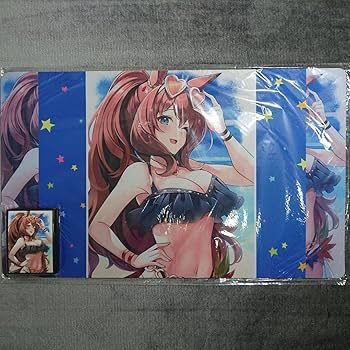 ジャングルポケット 水着 スリーブ プレイマット セット ウマ娘 d_d ジャングルポケット 水着 スリーブ プレイマット セット ウマ娘